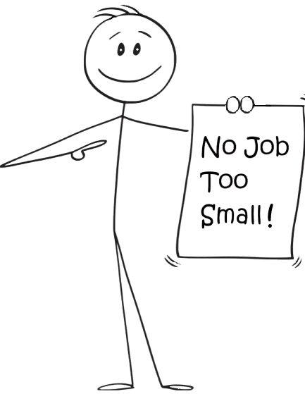 No handyman or electrical work job too small